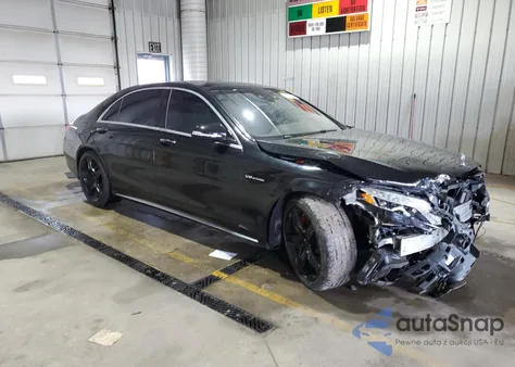 2015 Mercedes-Benz S 63 Amg z USA, uszkodzony, nr VIN WDDUG7JB5FA146070